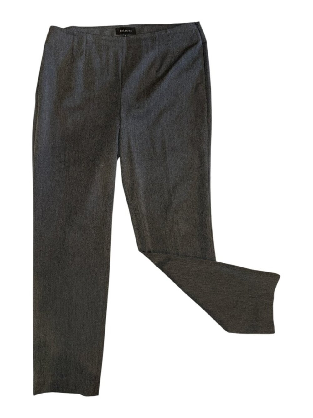 Talbots Sz 12 Gray Side Zip Career Dress Pants - Classic!